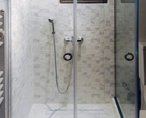 Καμπίνα μπάνιου αναδιπλούμενη