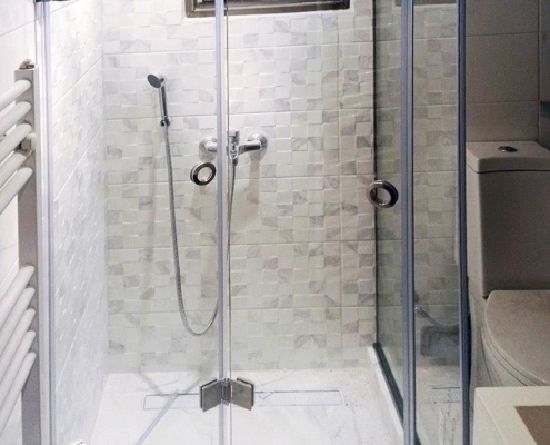 Καμπίνα μπάνιου αναδιπλούμενη