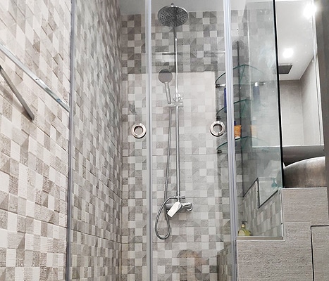 Καμπίνα μπάνιου αναδιπλούμενη