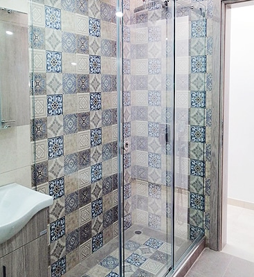 Καμπίνα μπάνιου συρόμενη